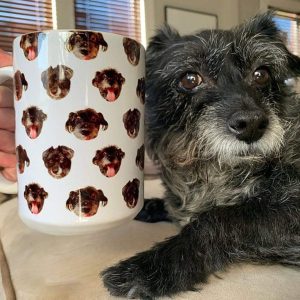 Upload Image Portrait Coffee Mug For Dog Cat, T368 HN590