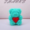 Valentine Foam Forever Rose Teddy Bear