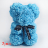 Valentine Foam Forever Rose Teddy Bear