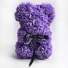 Valentine Foam Forever Rose Teddy Bear