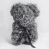 Valentine Foam Forever Rose Teddy Bear
