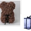 Valentine Foam Forever Rose Teddy Bear