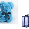 Valentine Foam Forever Rose Teddy Bear