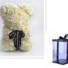 Valentine Foam Forever Rose Teddy Bear