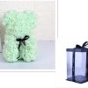 Valentine Foam Forever Rose Teddy Bear