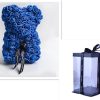 Valentine Foam Forever Rose Teddy Bear