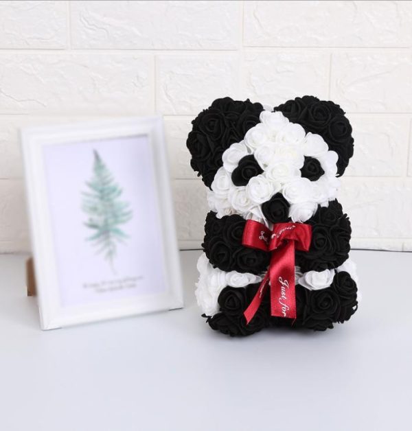 Valentine Foam Forever Rose Teddy Bear