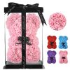 Valentine Foam Forever Rose Teddy Bear