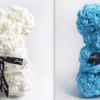 Valentine Foam Forever Rose Teddy Bear