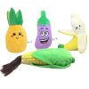 Veggie Squeaky Pet Toys Veggie Squeaky Pet Toys