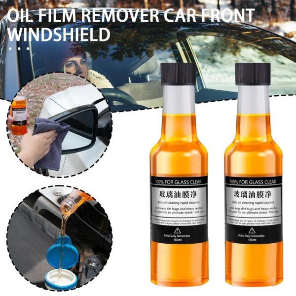 Vehicle Windshield Glass Oil Film Remover Vehicle Windshield Glass Oil Film Remover