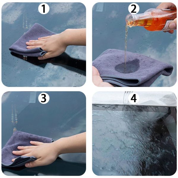 Vehicle Windshield Glass Oil Film Remover Vehicle Windshield Glass Oil Film Remover