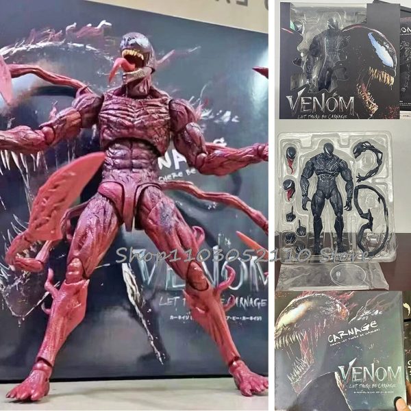 Venom Red Venom Carnage Action Figure Venom Red Venom Carnage Action Figure