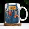Vibrant Tool Belt Design - Personalized Custom Coffee Mug - JBS005_MG Vibrant Tool Belt Design - Personalized Custom Coffee Mug - JBS005_MG
