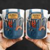 Vibrant Tool Belt Design - Personalized Custom Coffee Mug - JBS005_MG Vibrant Tool Belt Design - Personalized Custom Coffee Mug - JBS005_MG