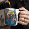 Vibrant Tool Belt Design - Personalized Custom Coffee Mug - JBS005_MG Vibrant Tool Belt Design - Personalized Custom Coffee Mug - JBS005_MG
