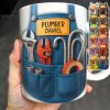 Vibrant Tool Belt Design - Personalized Custom Coffee Mug - JBS005_MG Vibrant Tool Belt Design - Personalized Custom Coffee Mug - JBS005_MG