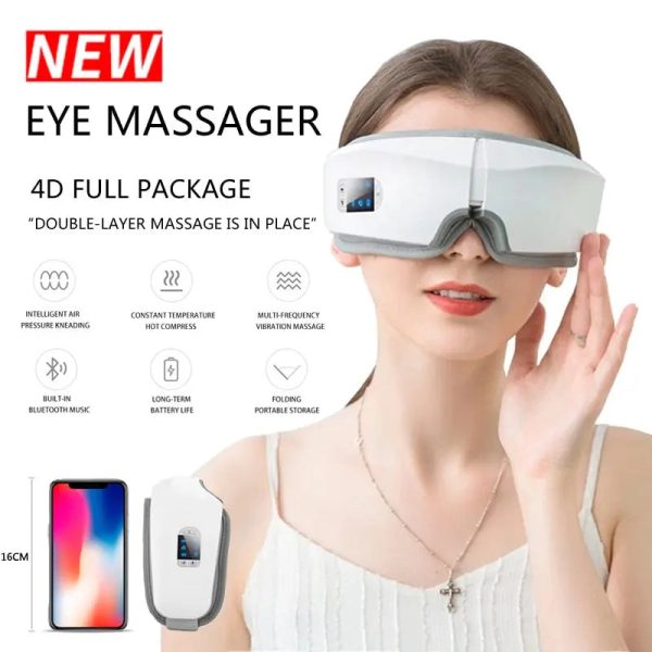 Vibrating Eye Massager With Airbag And Hot Compress Vibrating Eye Massager With Airbag And Hot Compress