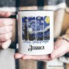 Vincent Van Gogh The Starry Night Personalized Mug, Famous Painting Gift with Custom Name Vincent Van Gogh The Starry Night Personalized Mug, Famous Painting Gift with Custom Name