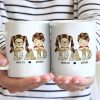 Vintage Map Papa Title - Birthday, Loving Gift For Dad, Father, Papa, Grandpa, Grandfather - Personalized Custom Mug Vintage Map Papa Title - Birthday, Loving Gift For Dad, Father, Papa, Grandpa, Grandfather - Personalized Custom Mug
