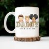 Vintage Map Papa Title - Birthday, Loving Gift For Dad, Father, Papa, Grandpa, Grandfather - Personalized Custom Mug Vintage Map Papa Title - Birthday, Loving Gift For Dad, Father, Papa, Grandpa, Grandfather - Personalized Custom Mug