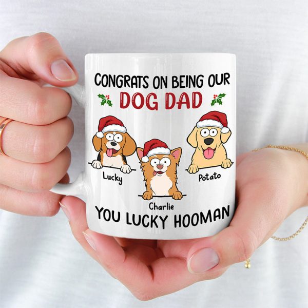 Wagging Tails And Merry Woofmas - Dog Personalized Custom Mug - Christmas Gift For Pet Owners, Pet Lovers Wagging Tails And Merry Woofmas - Dog Personalized Custom Mug - Christmas Gift For Pet Owners, Pet Lovers