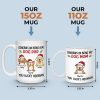 Wagging Tails And Merry Woofmas - Dog Personalized Custom Mug - Christmas Gift For Pet Owners, Pet Lovers Wagging Tails And Merry Woofmas - Dog Personalized Custom Mug - Christmas Gift For Pet Owners, Pet Lovers