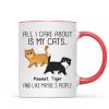 Walking Fluffy Cats Gift For Cat Lovers Personalized Mug Walking Fluffy Cats Gift For Cat Lovers Personalized Mug