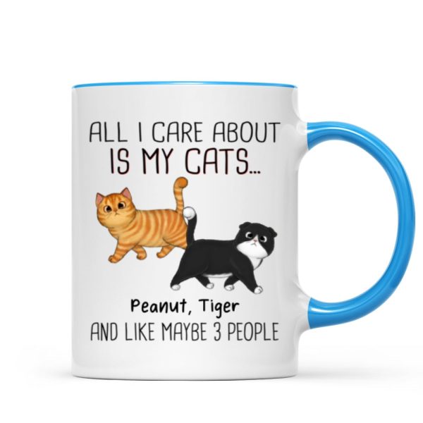 Walking Fluffy Cats Gift For Cat Lovers Personalized Mug Walking Fluffy Cats Gift For Cat Lovers Personalized Mug