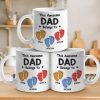Walking Through Life With Dad - Family Personalized Custom 3D Inflated Effect Printed Mug - Father's Day, Gift For Dad, Grandpa Walking Through Life With Dad - Family Personalized Custom 3D Inflated Effect Printed Mug - Father's Day, Gift For Dad, Grandpa