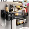 Wall-Mounted Kitchen Spice Rack Organizer Wall-Mounted Kitchen Spice Rack Organizer