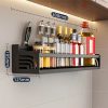Wall-Mounted Kitchen Spice Rack Organizer Wall-Mounted Kitchen Spice Rack Organizer