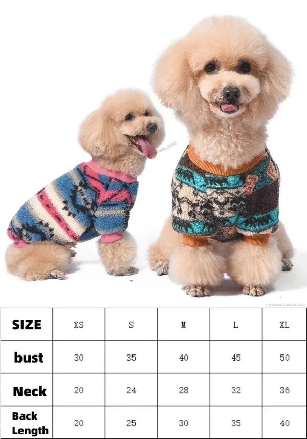 Warm Dog Coat Winter Jacket for Small Dogs & Cats Warm Dog Coat Winter Jacket for Small Dogs & Cats