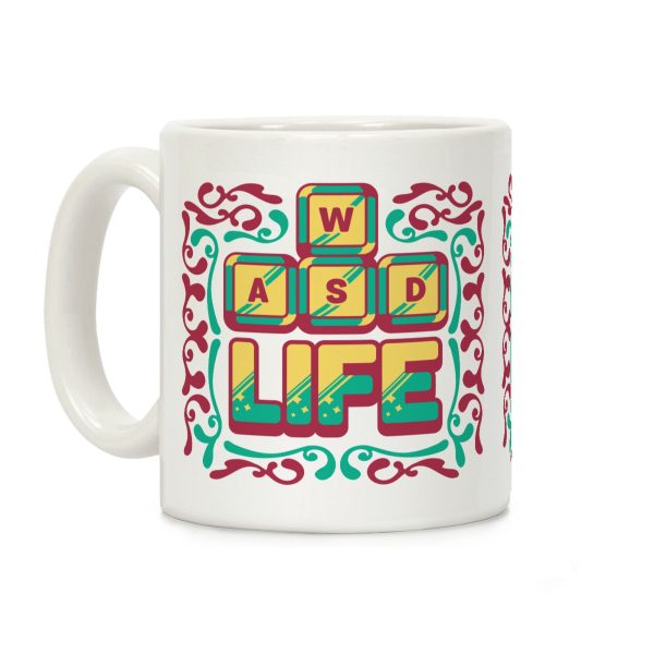 WASD Life Coffee Mug WASD Life Coffee Mug