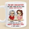Watching You Be A Mom - Family Personalized Custom Mug - Mother's Day, Gift For Daughter Watching You Be A Mom - Family Personalized Custom Mug - Mother's Day, Gift For Daughter