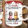 Watching You Be A Mom - Personalized White Edge-to-Edge Mug Watching You Be A Mom - Personalized White Edge-to-Edge Mug