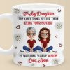 Watching You Be A Mom Is My Greatest Joy - Family Personalized Custom 3D Inflated Effect Printed Mug - Gift For Mom, Daughter Watching You Be A Mom Is My Greatest Joy - Family Personalized Custom 3D Inflated Effect Printed Mug - Gift For Mom, Daughter