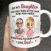 Watching You Being A Mom Dad To Daughter - Personalized Mug Watching You Being A Mom Dad To Daughter - Personalized Mug