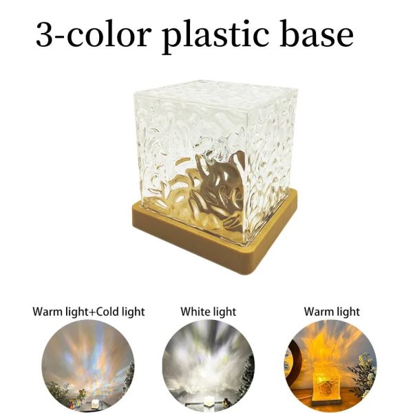 Water Ripple Crystal Lamp Water Ripple Crystal Lamp