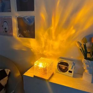 Water Ripple Crystal Lamp