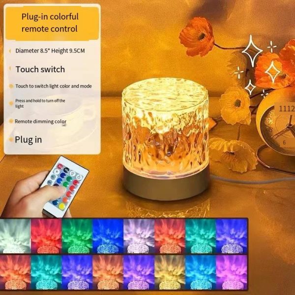 Water Ripple Crystal Lamp Water Ripple Crystal Lamp