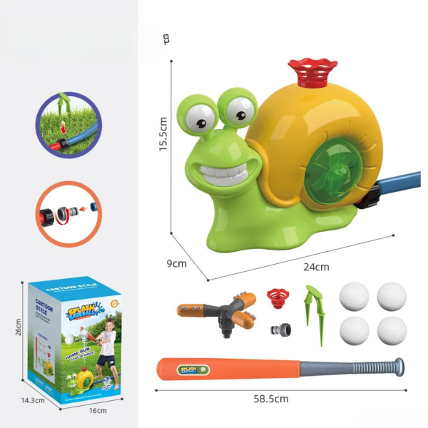 Water Sprinkler Baseball Toy Water Sprinkler Baseball Toy