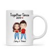 Watercolor Couple Gift For Him Gift For Her Personalized Mug
