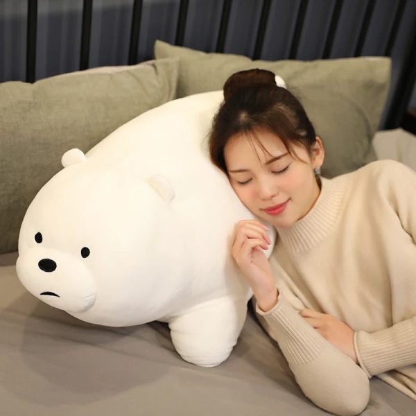 We Bare Bears Plush Toys Grizzly Panda Ice Bear Doll