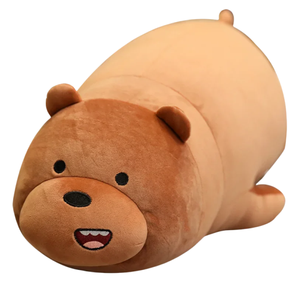 We Bare Bears Plush Toys Grizzly Panda Ice Bear Doll