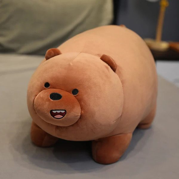 We Bare Bears Plush Toys Grizzly Panda Ice Bear Doll