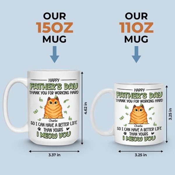 We Have A Better Life Than Yours - Dog & Cat Personalized Custom Mug - Gift For Pet Owners, Pet Lovers We Have A Better Life Than Yours - Dog & Cat Personalized Custom Mug - Gift For Pet Owners, Pet Lovers