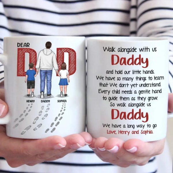 We Have A Long Way To Go - Family Personalized Custom Mug - Father's Day, Gift For Dad We Have A Long Way To Go - Family Personalized Custom Mug - Father's Day, Gift For Dad