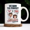 We Have The Perfect Father & Daughter Relationship, Cartoon Characters - Personalized Custom Coffee Mug - DAD136_MG We Have The Perfect Father & Daughter Relationship, Cartoon Characters - Personalized Custom Coffee Mug - DAD136_MG