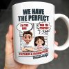 We Have The Perfect Father & Daughter Relationship, Cartoon Characters - Personalized Custom Coffee Mug - DAD136_MG We Have The Perfect Father & Daughter Relationship, Cartoon Characters - Personalized Custom Coffee Mug - DAD136_MG